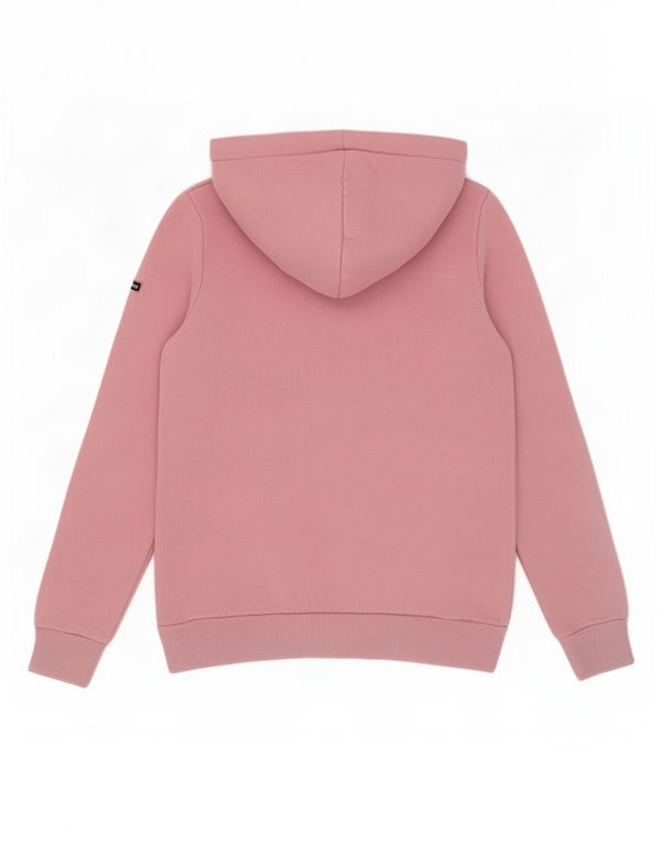 Pulover Superdry pentru damă, cu grafică, UK 8, bumbac roz mic