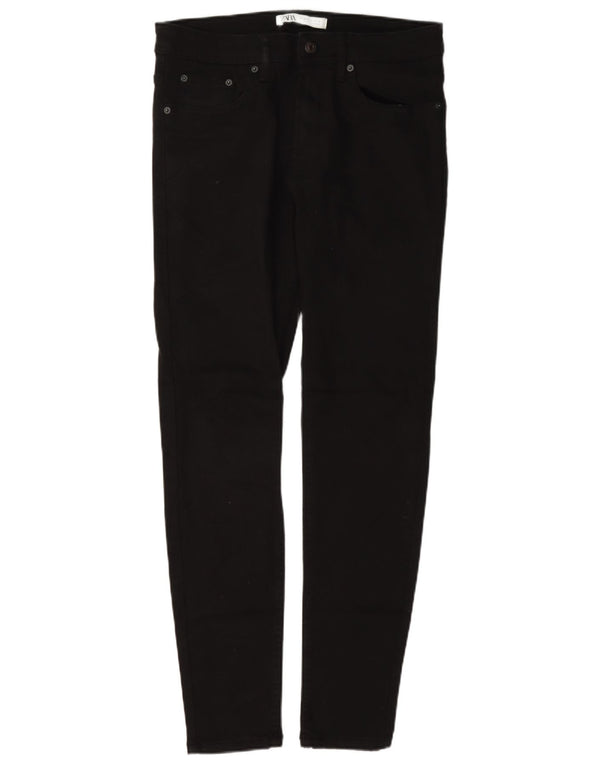 Blugi skinny pentru bărbați Zara EU 40 Medium W31 L29 Bumbac negru