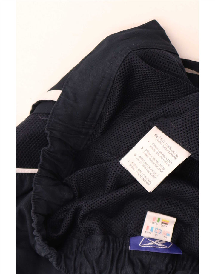 Pantaloni de trening Reebok pentru femei UK 16, mari, bleumarin, poliester