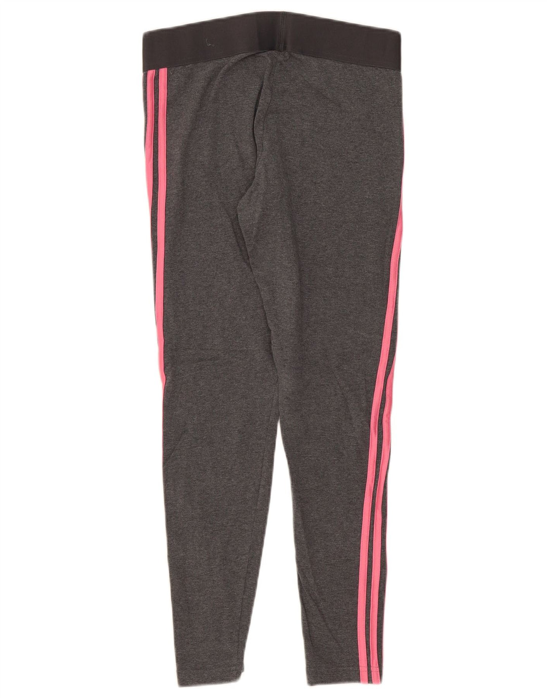 Leggings pentru femei Adidas UK 12/14 bumbac gri mediu