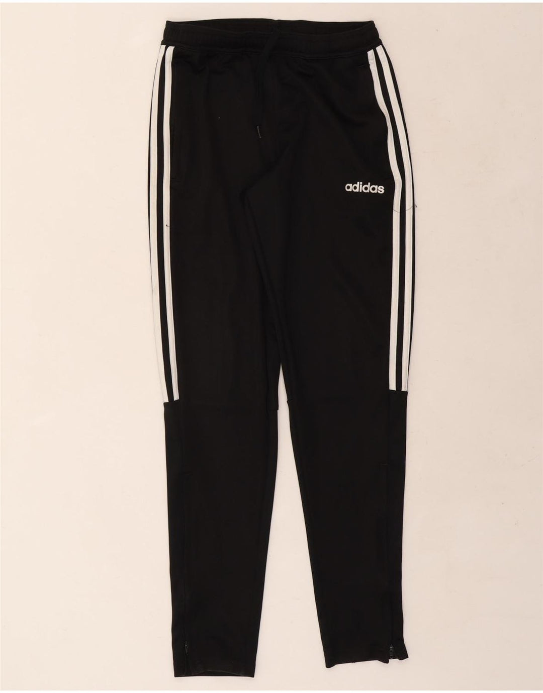 Pantaloni de trening Adidas Aeroready pentru bărbați, poliester negru mic