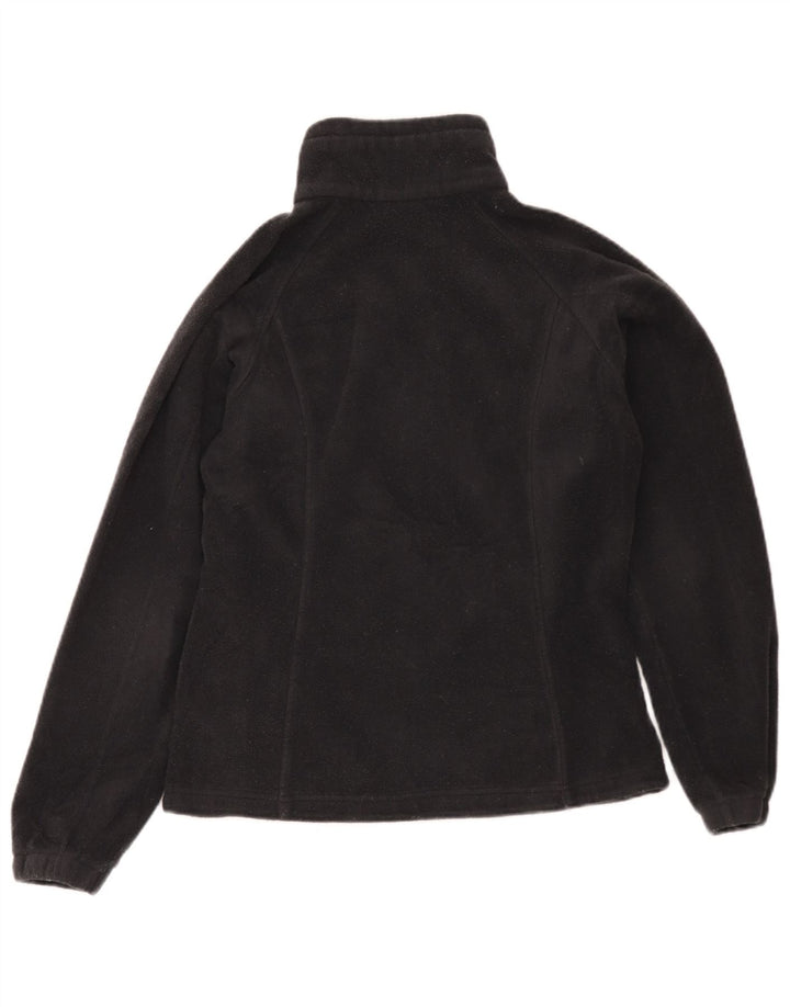 Jachetă fleece Columbia pentru femei UK 12 Poliester mediu negru