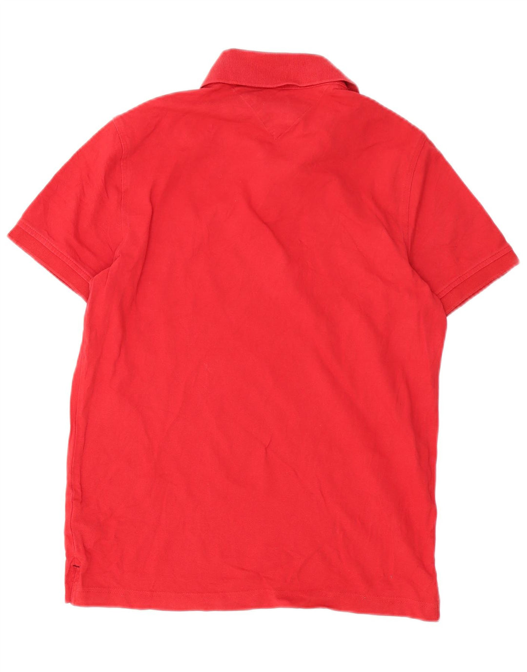Tricou polo Tommy Hilfiger pentru bărbați, bumbac roșu mediu
