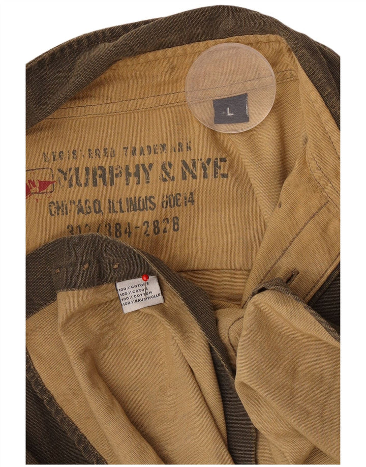Cămașă pentru bărbați Murphy & Nye, bumbac mare kaki