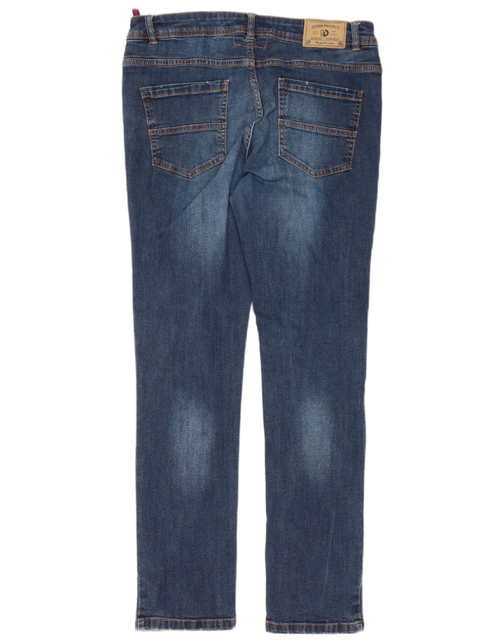 DACK'S Blugi subțiri pentru bărbați IT 50 Large W34 L32 Blue Bumbac