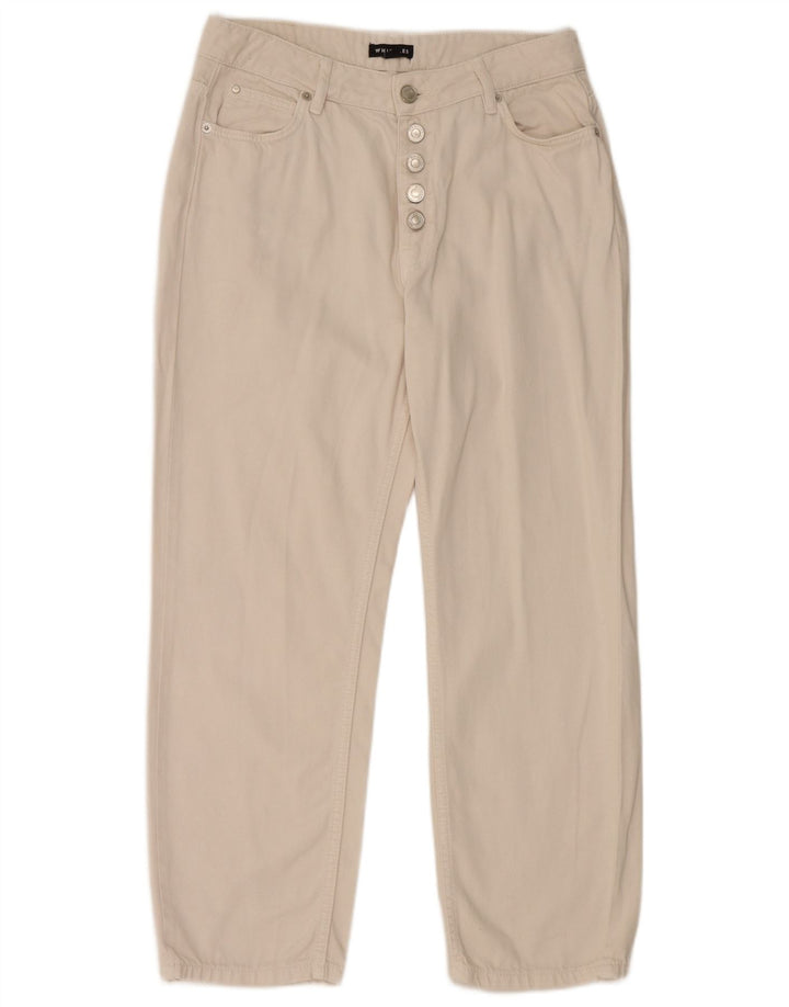 WHISTLES Blugi drepti pentru femei W30 L26 Bumbac alb