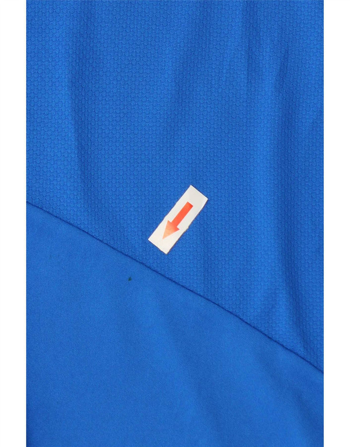 Tricou polo Adidas Climacool pentru bărbați 2XL, albastru, poliester