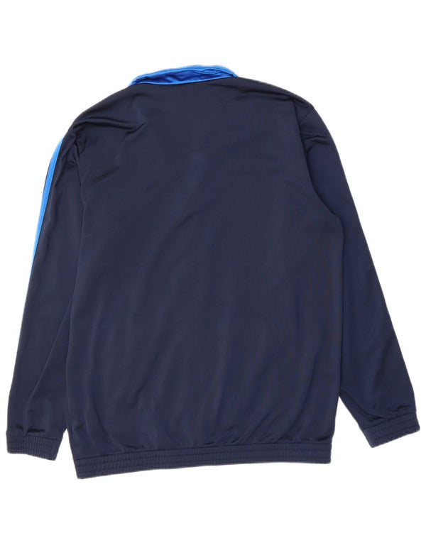 Jachetă de trening pentru bărbați ADIDAS UK 44/46 XL bleumarin poliester