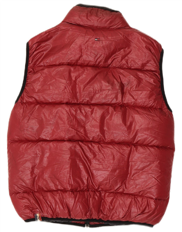 Gilet căptușit pentru bărbați Tommy Hilfiger UK 36 Poliester roșu mic