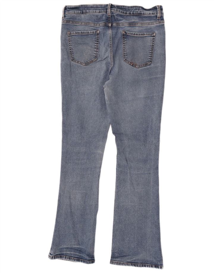 Marks & Spencer pentru femei The Eva Bootcut Jeans UK 16 Large W34 L30 Blue