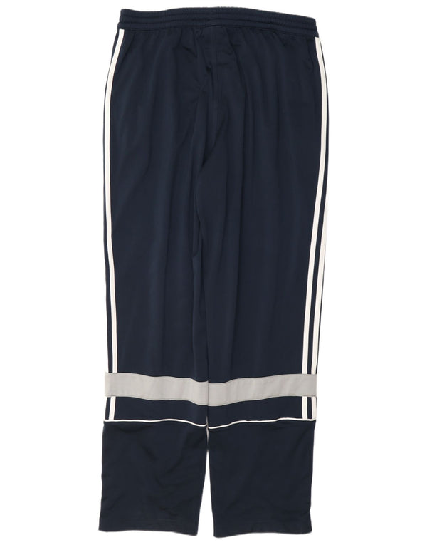 Pantaloni de trening Adidas pentru bărbați Marea Britanie 44/46, mare, bleumarin, bloc de culoare