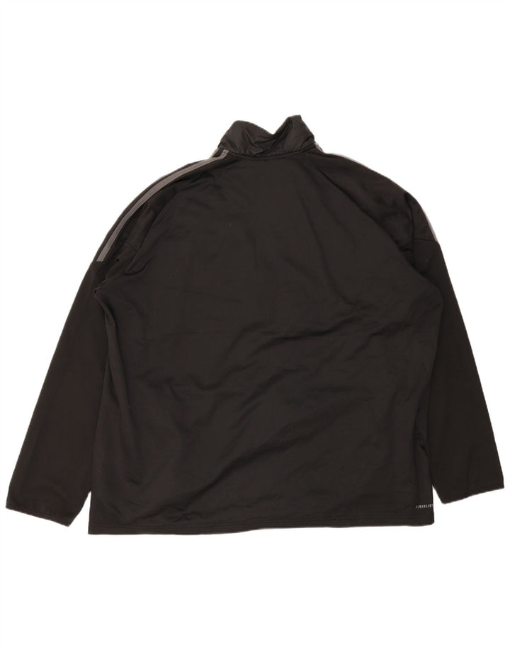Jachetă de trening Adidas Aeroready Pullover pentru bărbați, 2XL, poliester negru