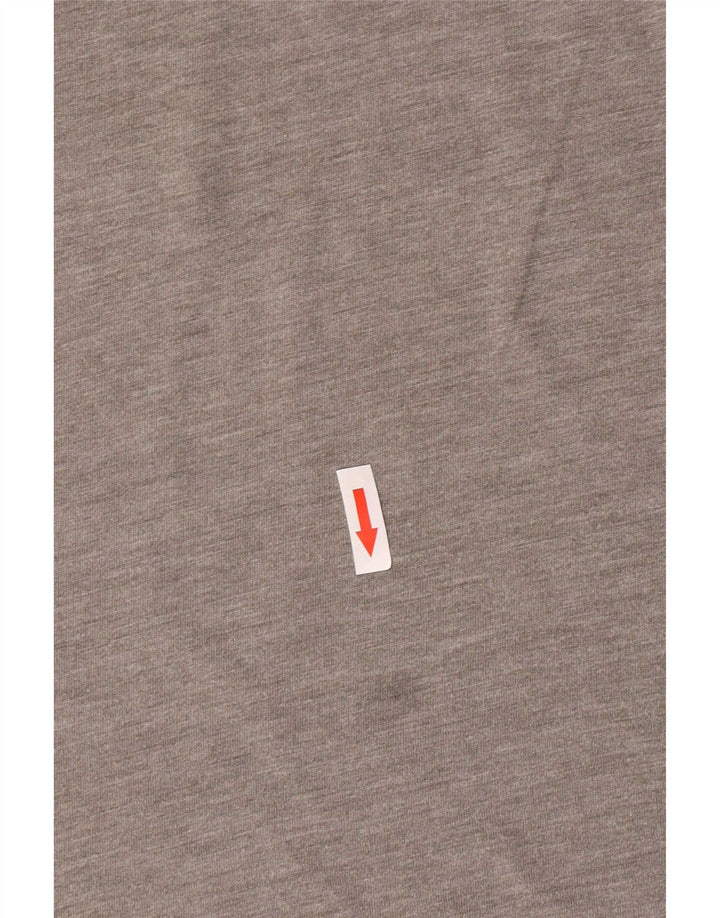 Tricou Adidas Climalite pentru bărbați Top Medium Gri Poliester