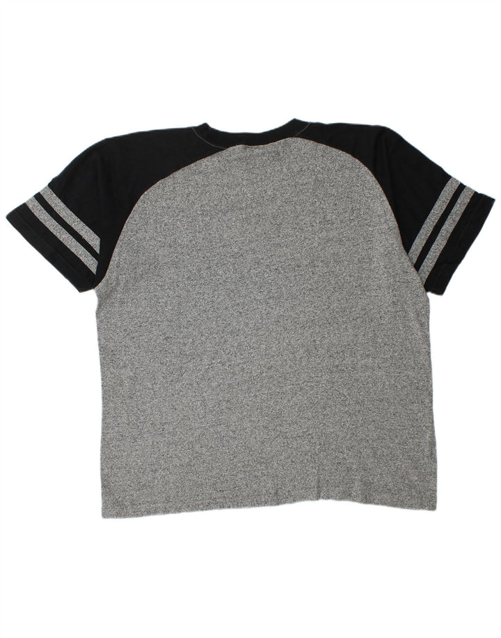Tricou pentru bărbați Champion Top XL Gri Colorblock
