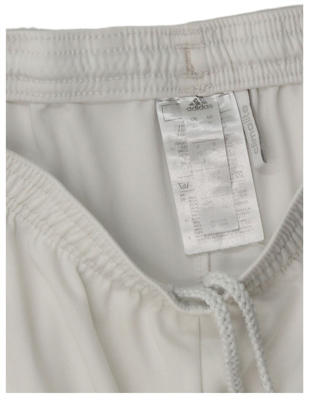 Pantaloni scurți sport pentru bărbați Adidas Climalite XS poliester alb