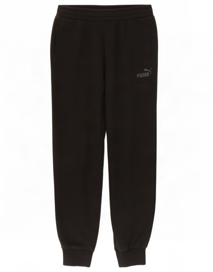 Pantaloni de trening Puma pentru bărbați Joggeri negri medii