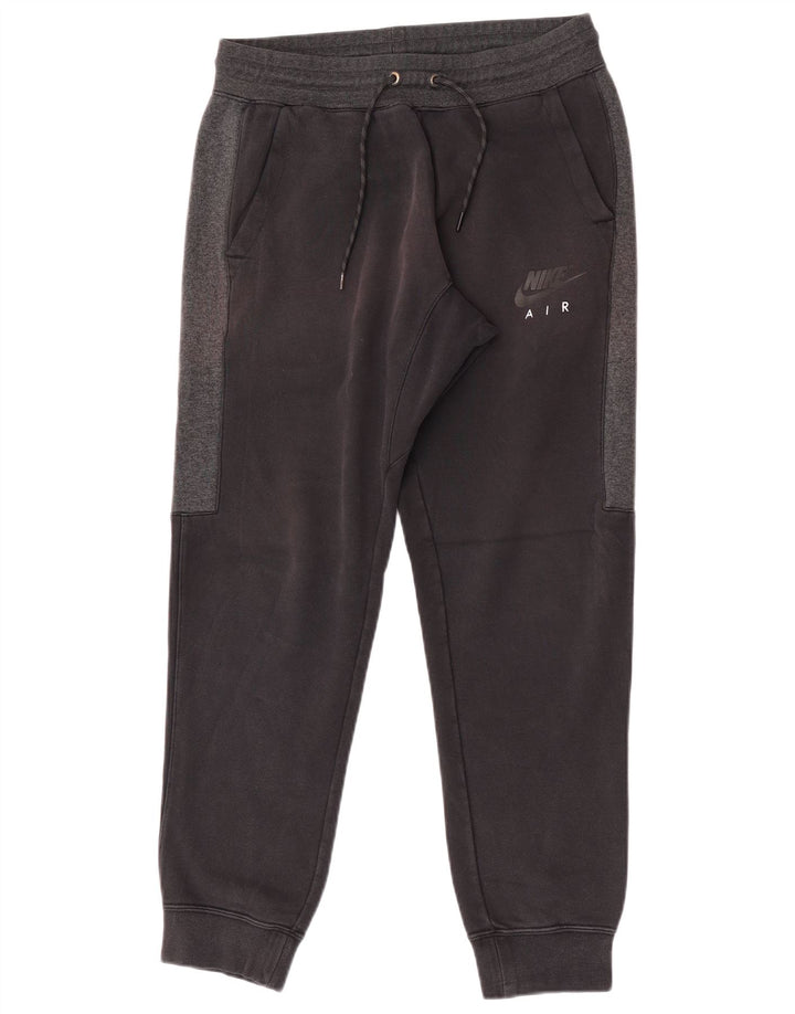 Pantaloni de trening pentru bărbați Nike Pantaloni de jogging, mediu negru, bumbac color bloc