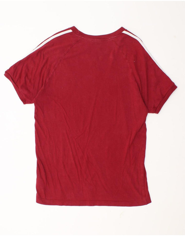 Tricou pentru bărbați Adidas Top Medium Burgundy Bumbac