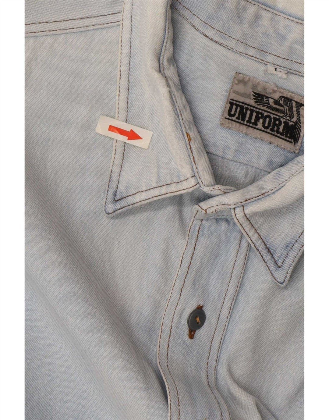 Camasa Barbati Uniforma Denim Mare Albastra