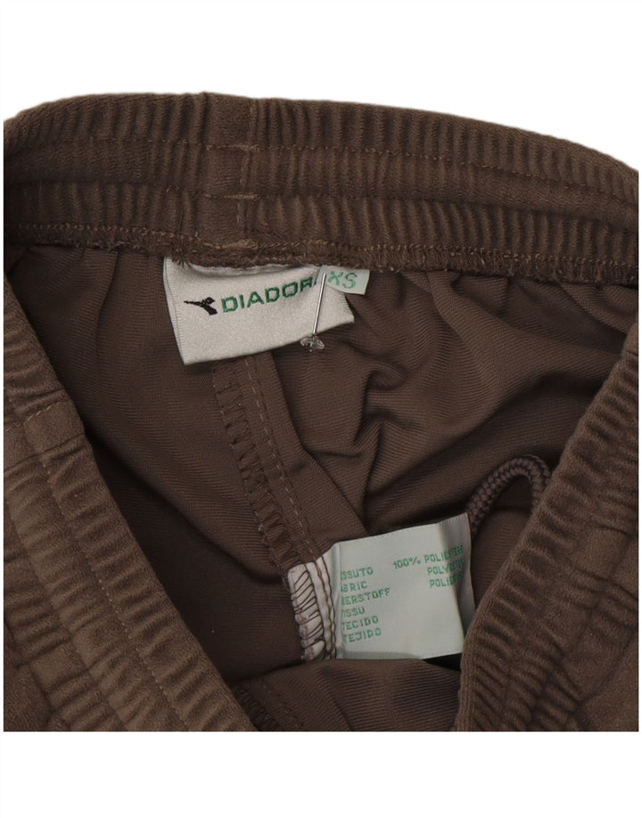 Pantaloni de trening cargo pentru femei Diadora UK 6 XS Maro Poliester