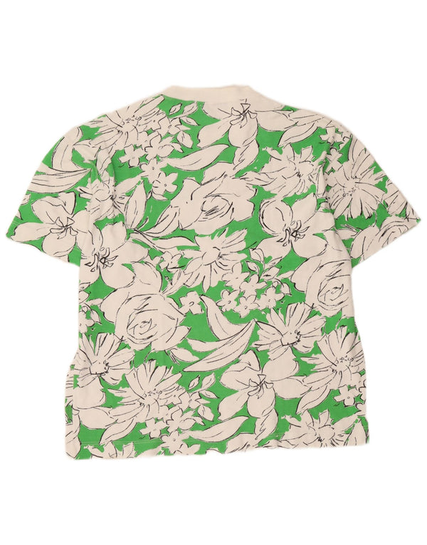 Tricou grafic Best Company pentru bărbați By Olmes Carretti Top XL Verde Floral