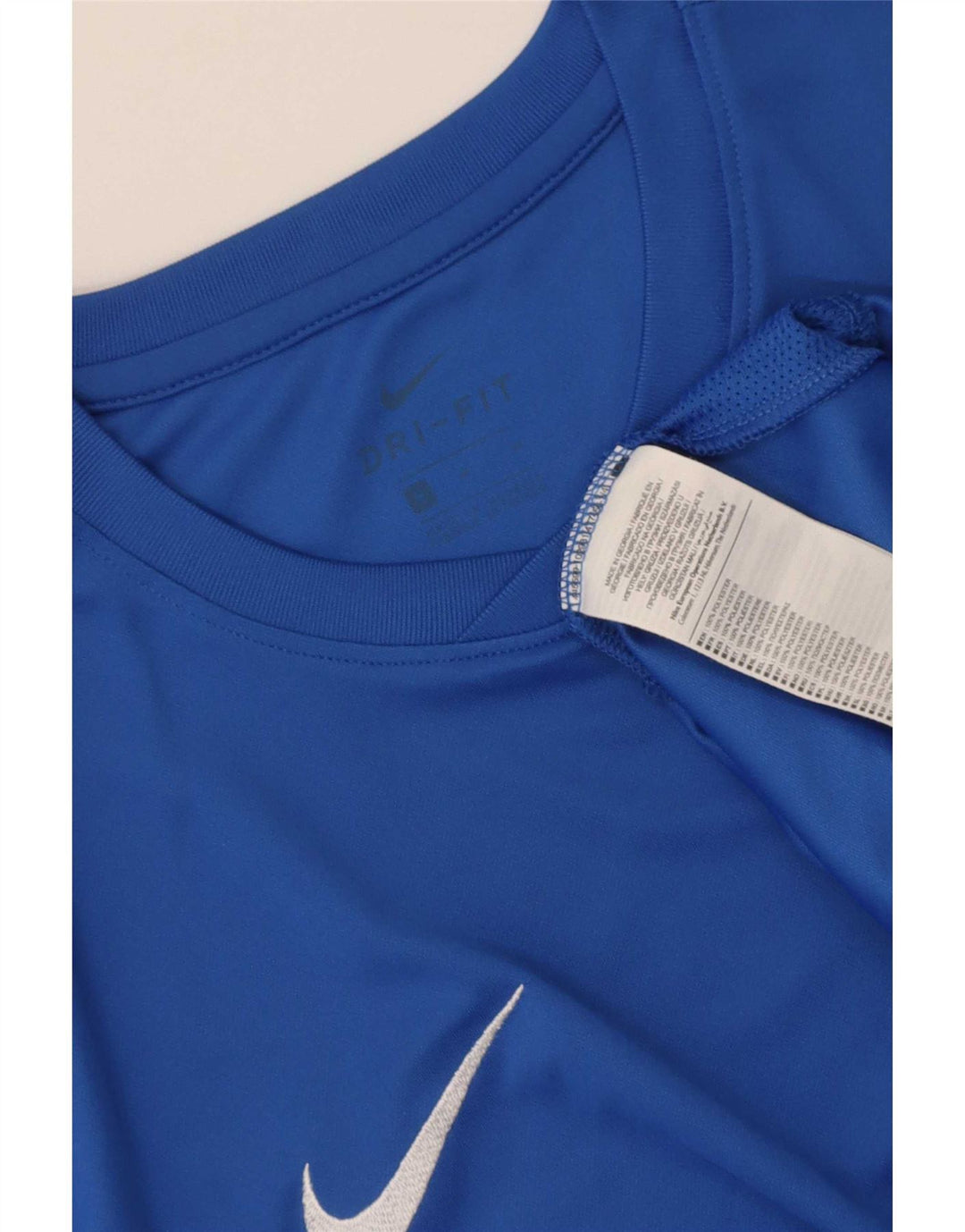 Tricou Nike Dri Fit pentru bărbați Top Medium Blue Poliester