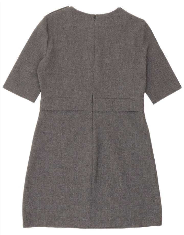 Rochie Shift pentru femei Zara UK 12 Medium Gri