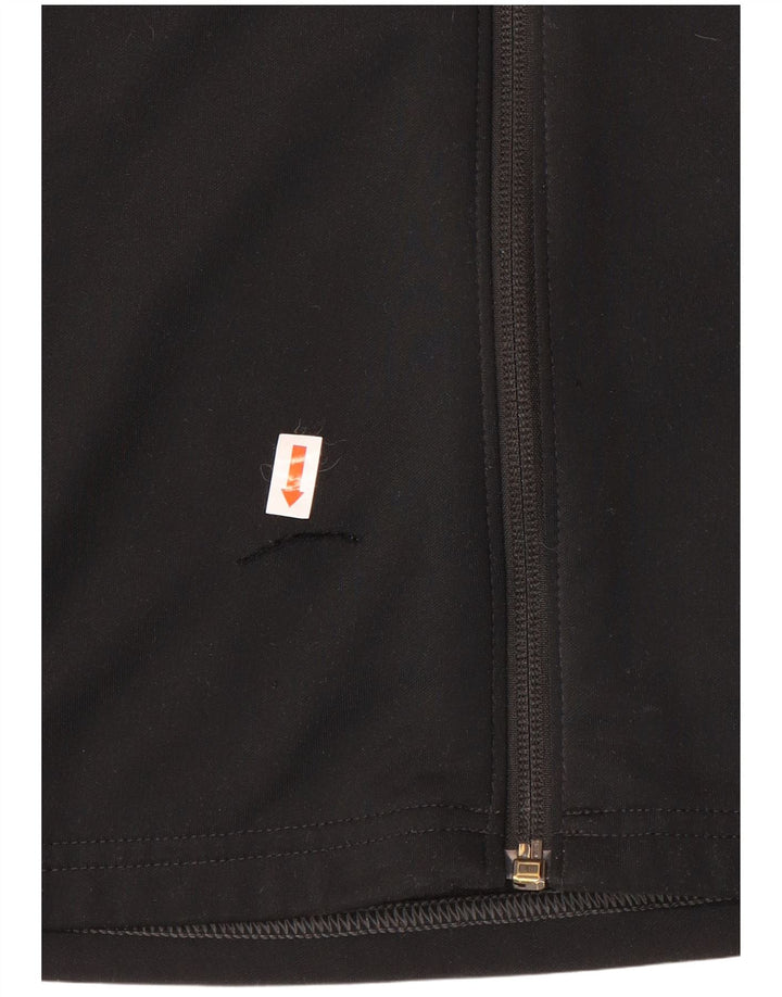Jachetă de top pentru trening Nike Dri Fit pentru bărbați, poliester negru mic