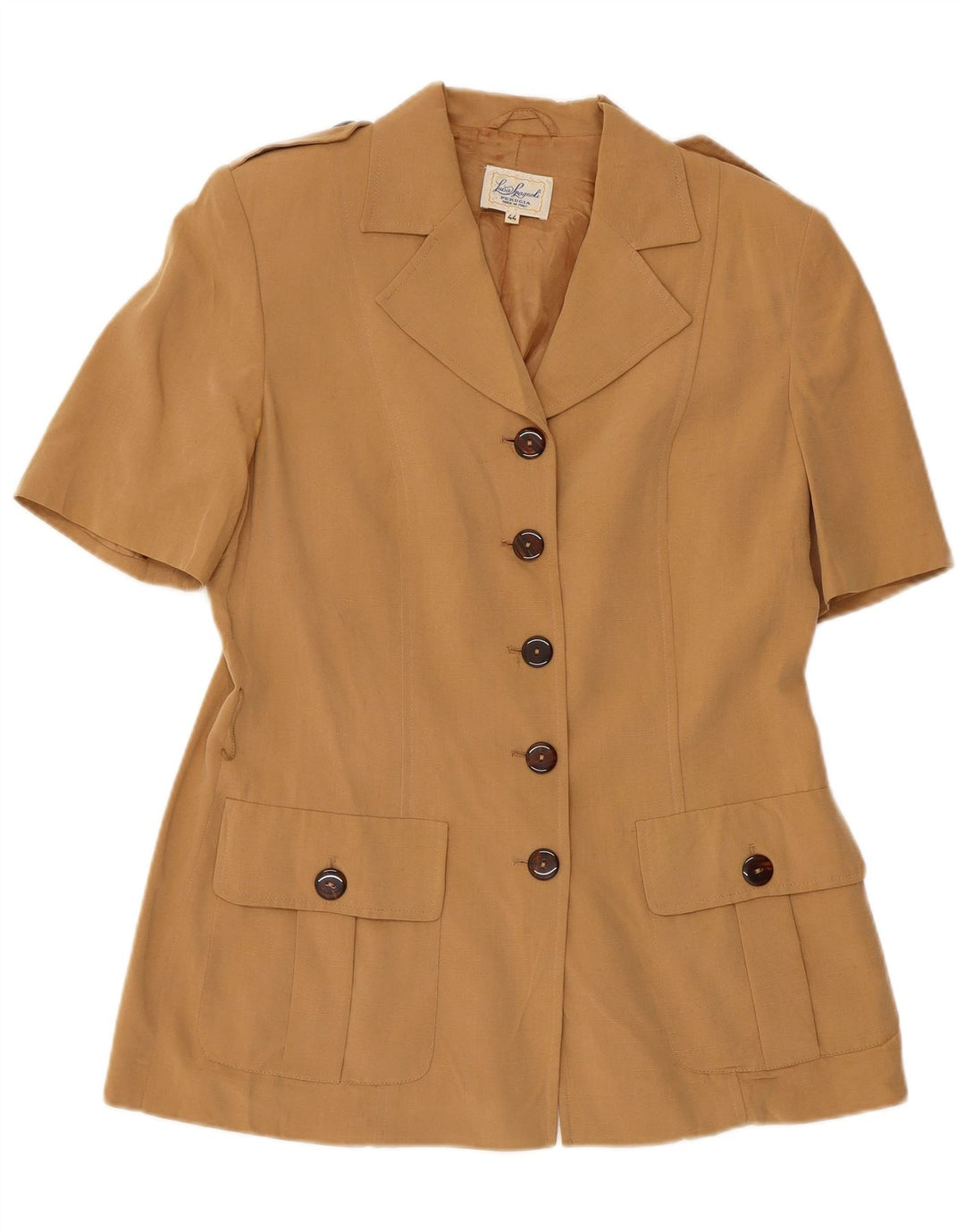 LUISA SPAGNOLI Sacou blazer pentru femei Perugia cu 5 nasturi IT 44 Bej mediu