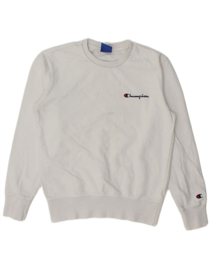 Pulover supradimensionat pentru femei Champion UK 6 XS Bumbac alb