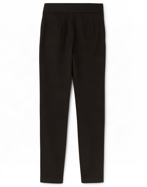 Pantaloni skinny casual pentru femei Zara Mici L26 L28 Negru Viscoza
