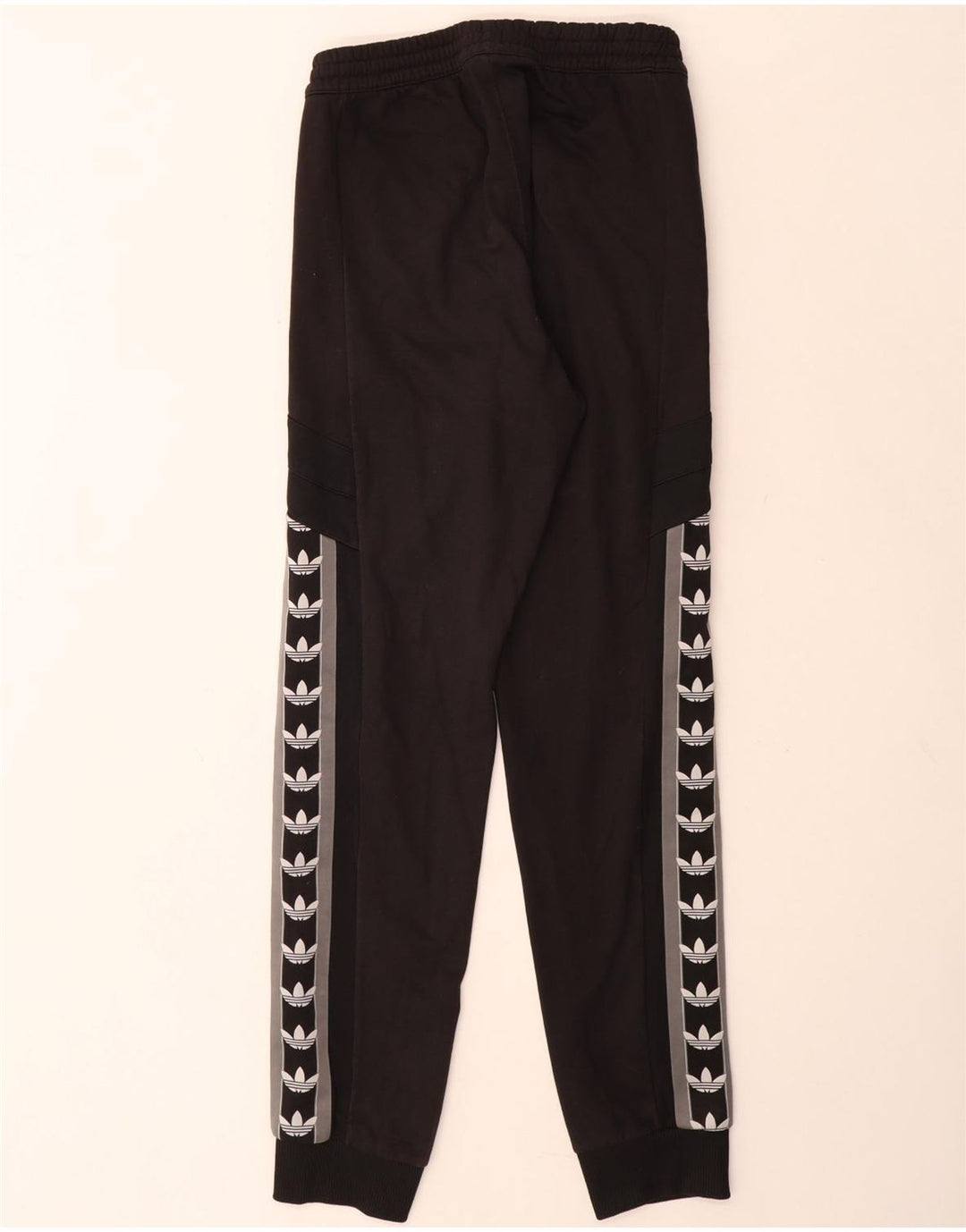 Pantaloni de trening cu grafică Adidas pentru bărbați Pantaloni de jogging Mici Poliester negru