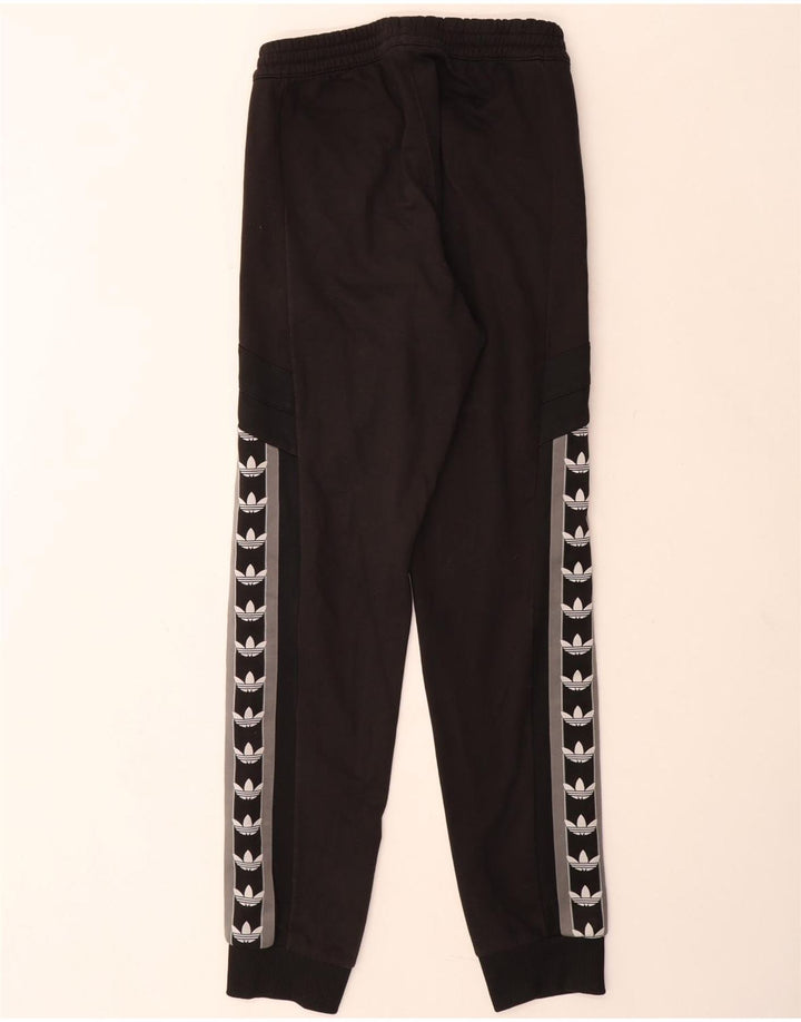 Pantaloni de trening cu grafică Adidas pentru bărbați Pantaloni de jogging Mici Poliester negru