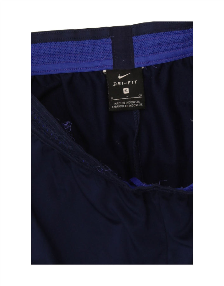 Pantaloni de trening Nike Dri Fit pentru bărbați, mici, bleumarin, color block