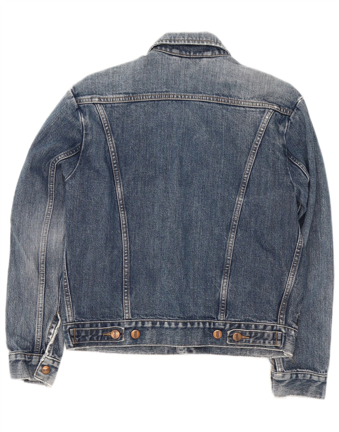 Jachetă de blugi pentru femei Wrangler UK 14, bumbac albastru mediu