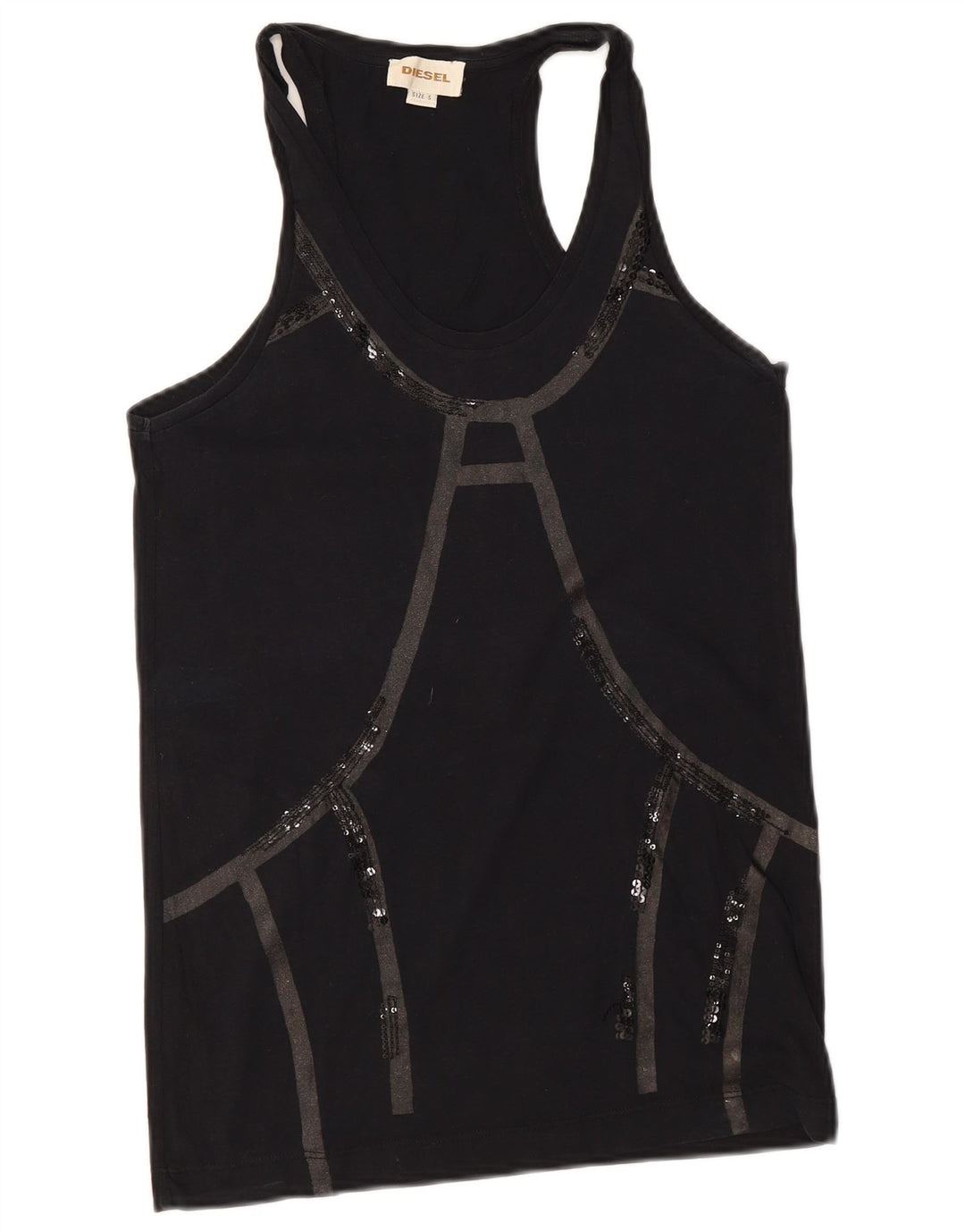 Vestă Diesel pentru femei UK 10 Small Black