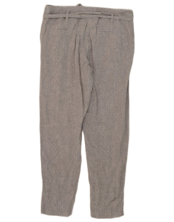 Pantaloni chino conici pentru femei Marks & Spencer UK 12 Medium W34 L29 Gri
