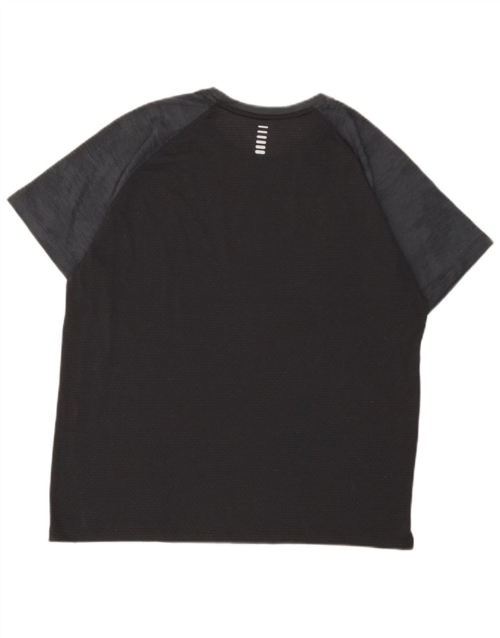 Tricou cu croială ajustată pentru bărbați Under Armour, mărimea L, culoare negru cu combinație de culori