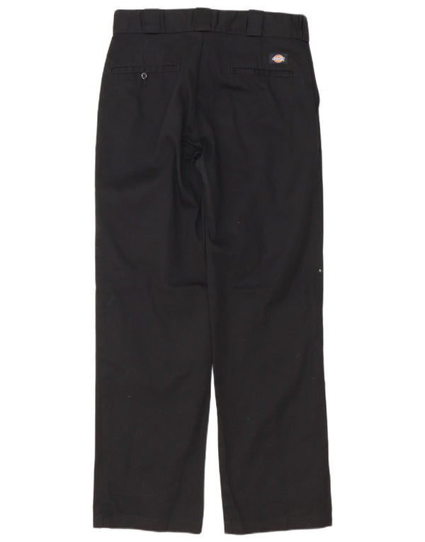 Pantaloni chino drepți pentru bărbați Dickies 874 Original Fit W32 L32 negri