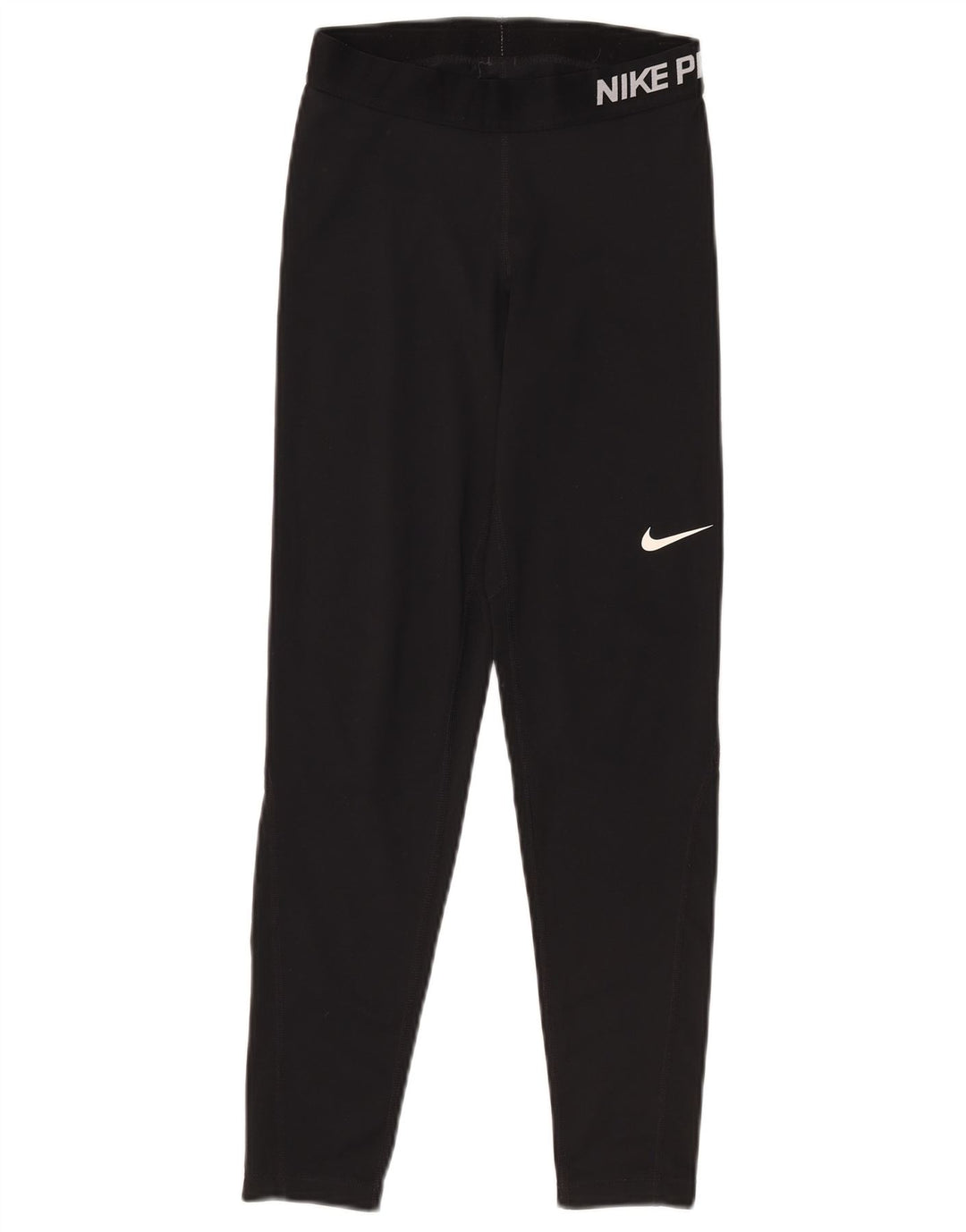 Leggings Nike Dri Fit Graphic pentru femei UK 12 Poliester mediu negru