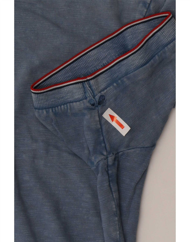 Tricou Tommy Hilfiger pentru bărbați Top mare, albastru, bumbac
