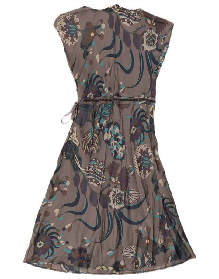Max & Co. Rochie Wrap pentru femei UK 8 Small Gri Floral