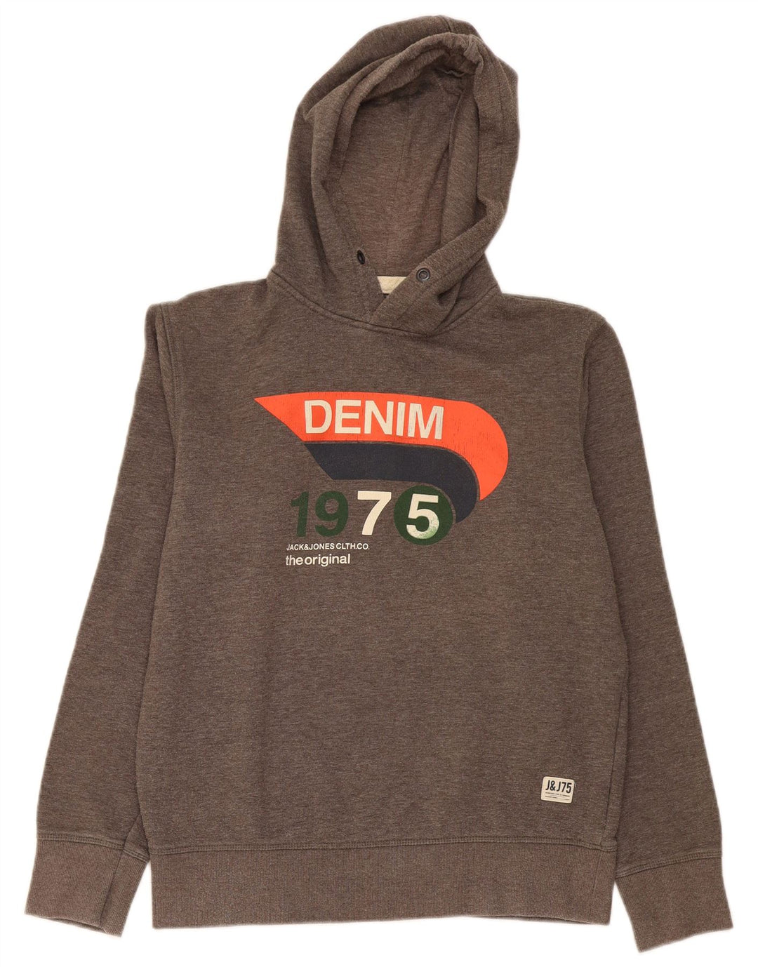 Pulover Jack & Jones pentru bărbați cu capota, mare, gri