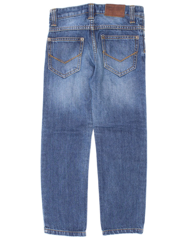 Blugi Timberland Băieți Drepți 5-6 Ani W22 L19 Bumbac Albastru