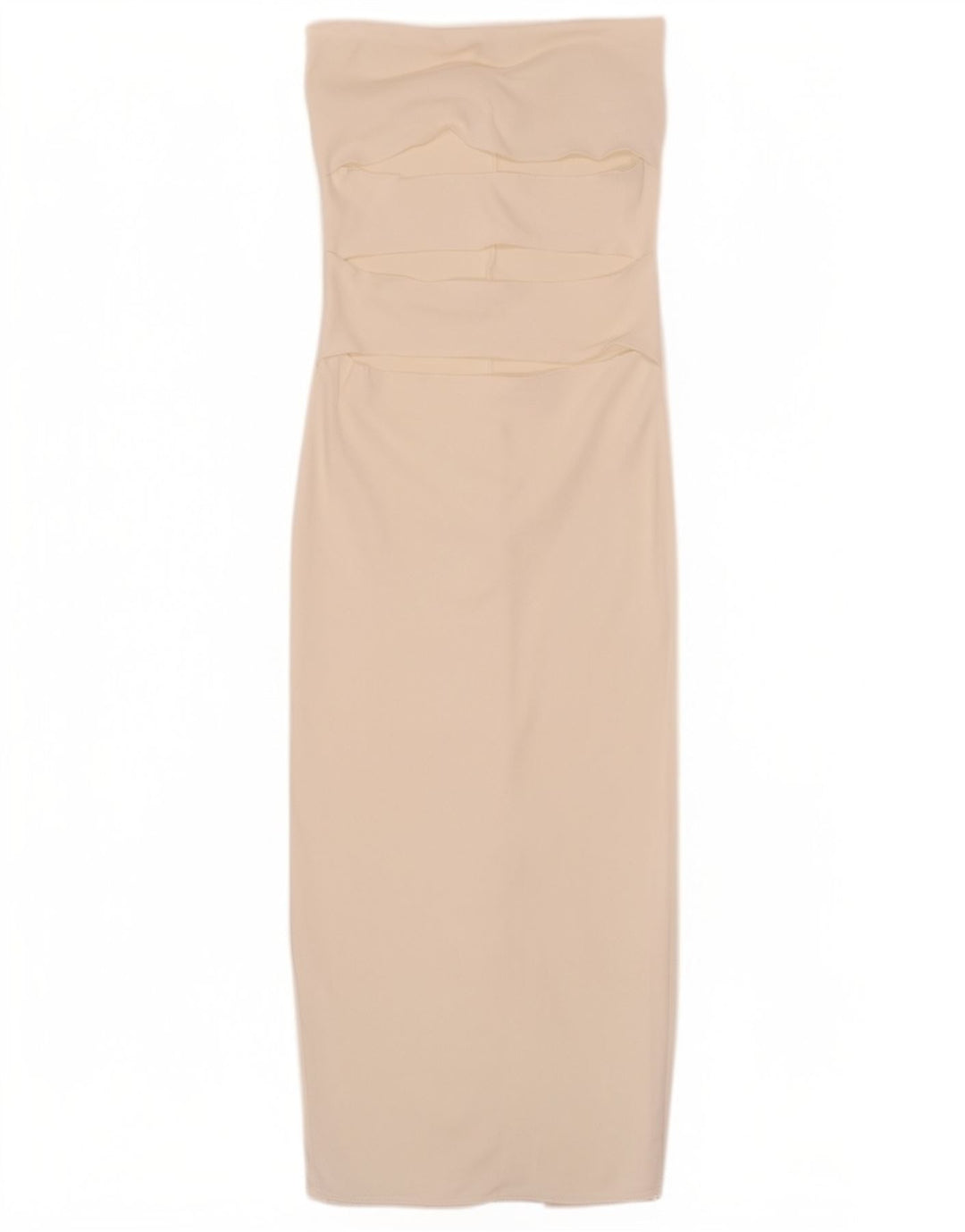 Rochie fără bretele pentru femei Zara UK 14 Medium White Viscose