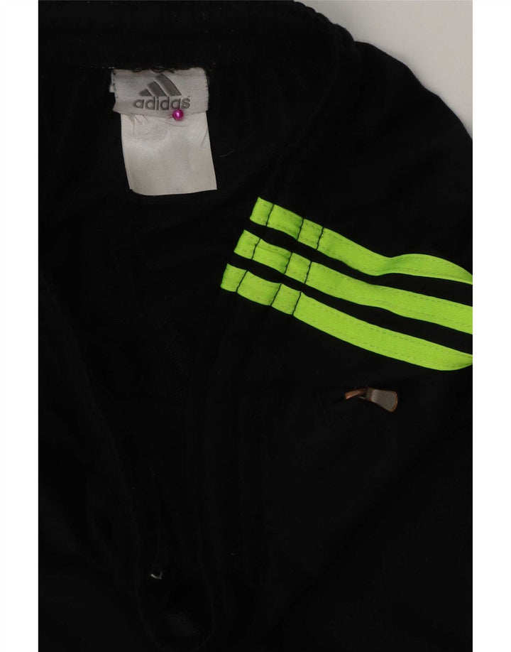 Pantaloni de trening Adidas pentru bărbați, poliester mediu negru
