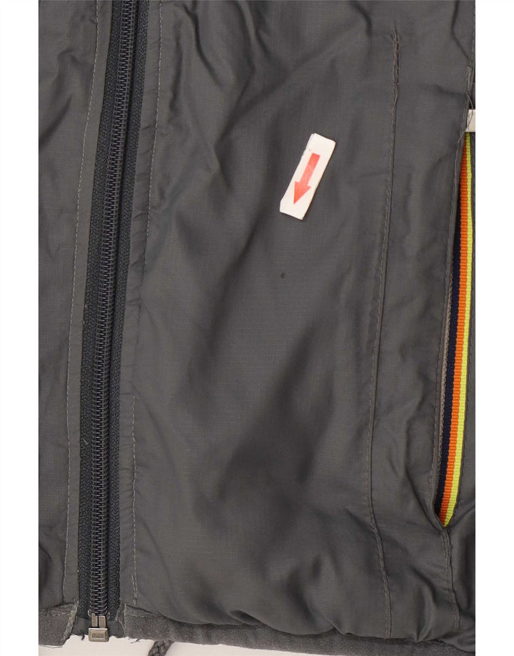 Jachetă Windbreaker pentru femei cu glugă K-Way UK 8 Small, gri din poliamidă