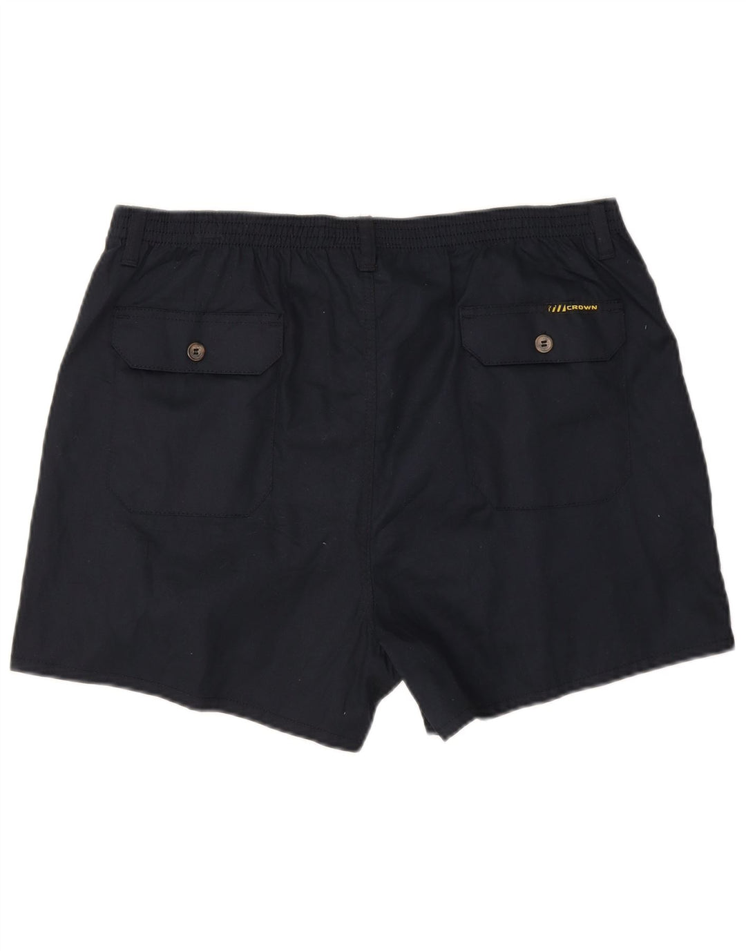 Pantaloni scurți chino pegged pentru bărbați Crown W36 mari din bumbac bleumarin
