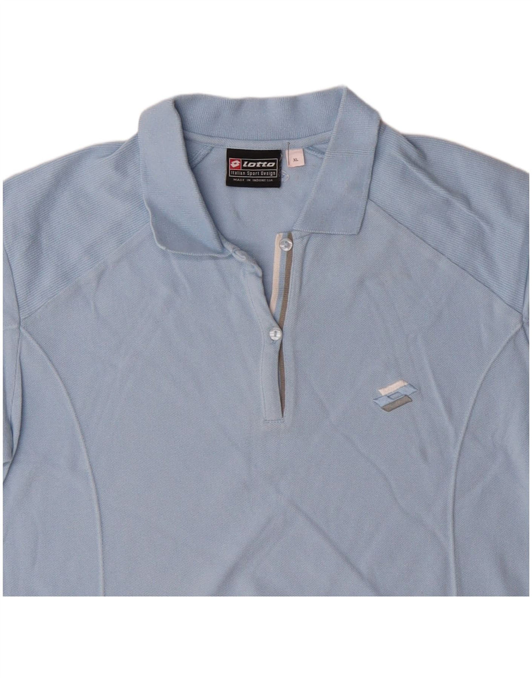 Tricou polo pentru femei LOTTO UK 18 XL Bumbac albastru