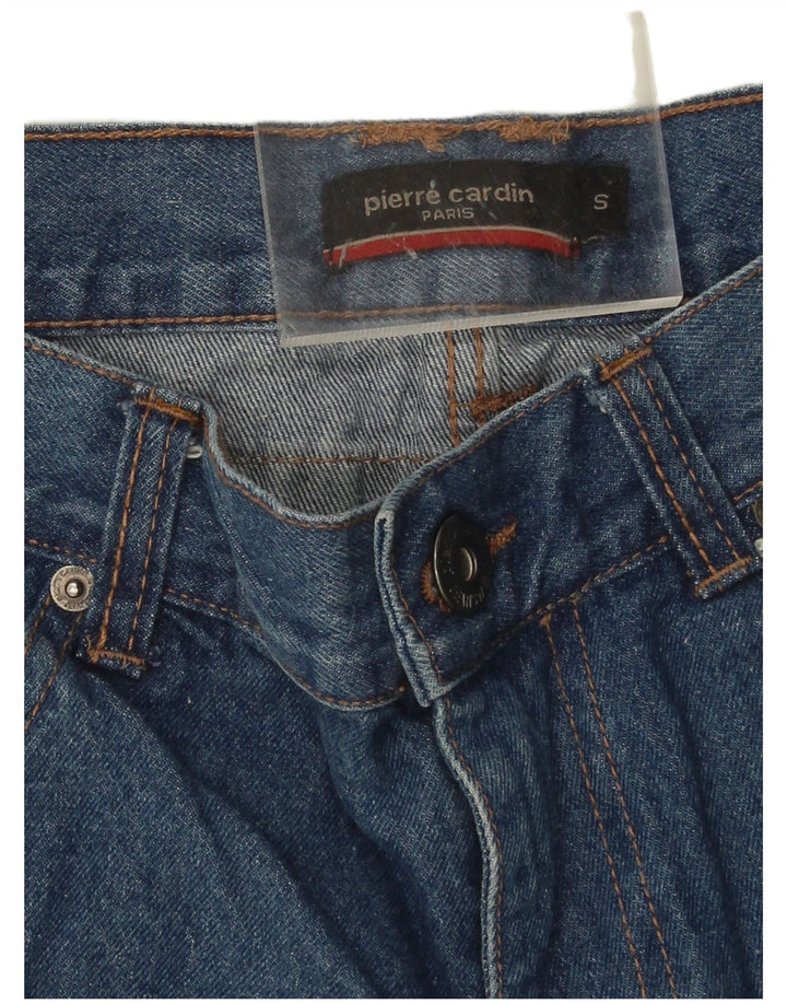 Pantaloni scurți din blugi pentru bărbați Pierre Cardin Mici W28 Bumbac albastru